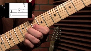 Country Guitar Bend - 1 Min Lesson