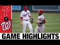 Phillies vs. Nationals Game Highlights (8/3/21) | MLB Highlights