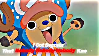 Tony Tony Chopper 4K Anime Gangsta