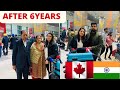 Canada to india visit  meeting sister after 6 years 