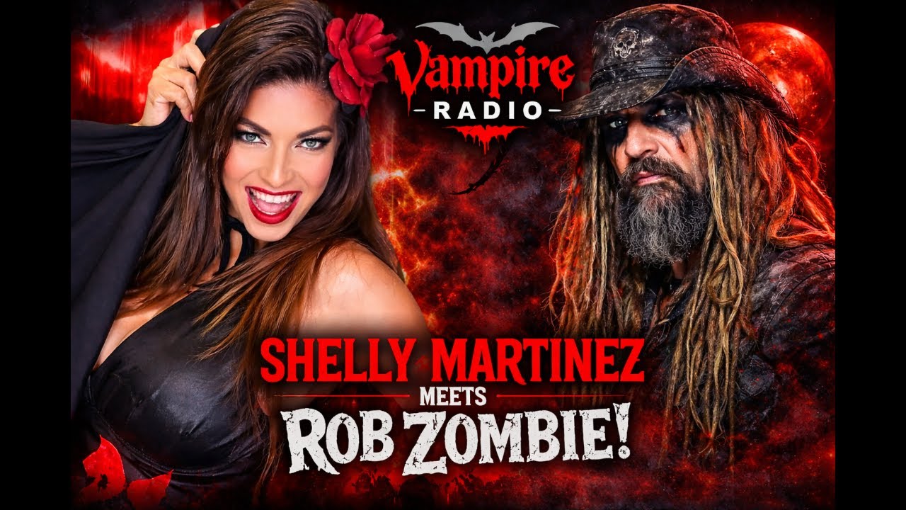 🧛‍♀️ When Wrestling Meets Horror Shelly Martinez Enters Rob Zombie’s Vampire Radio Realm 🩸Episode 7