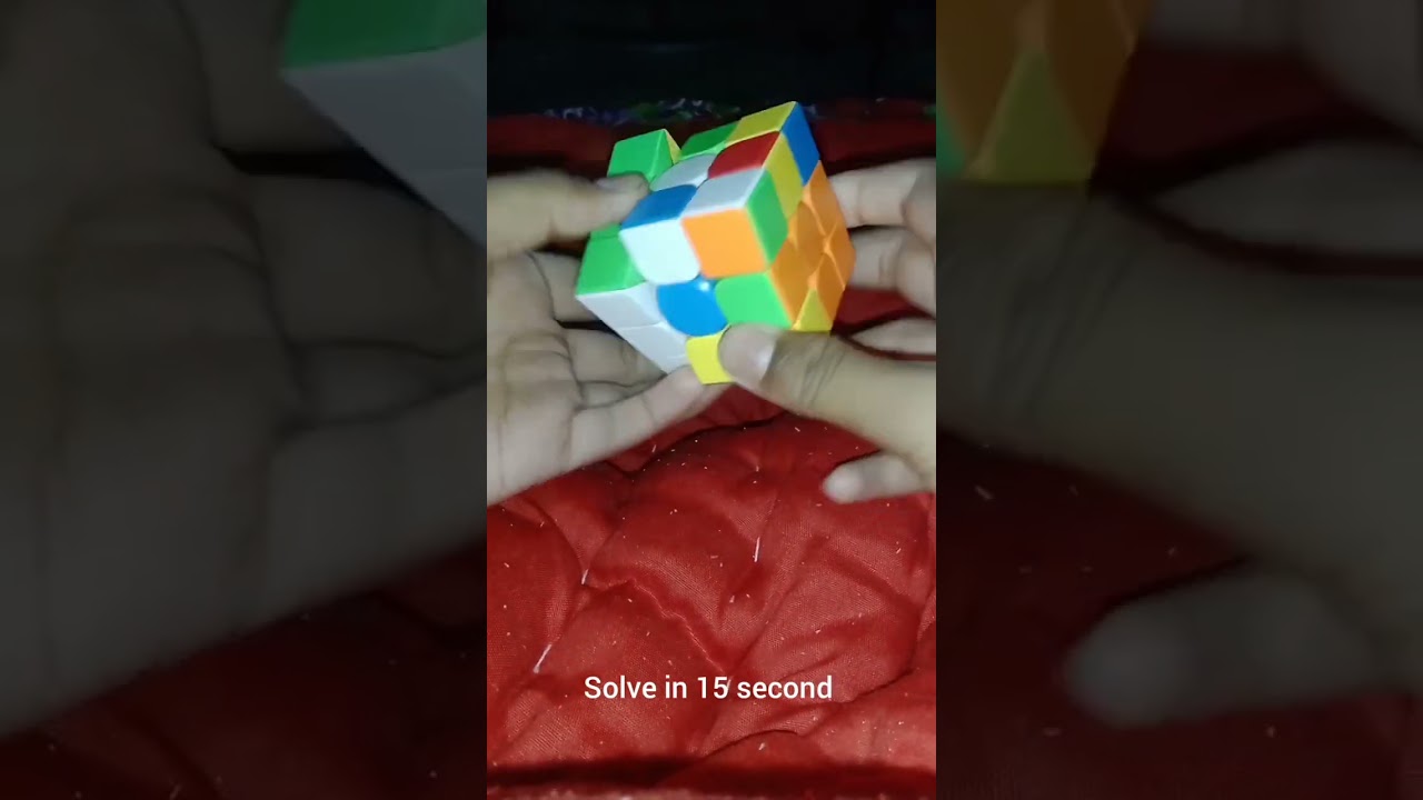 CUBE SOLVE IN 14 SECOND 