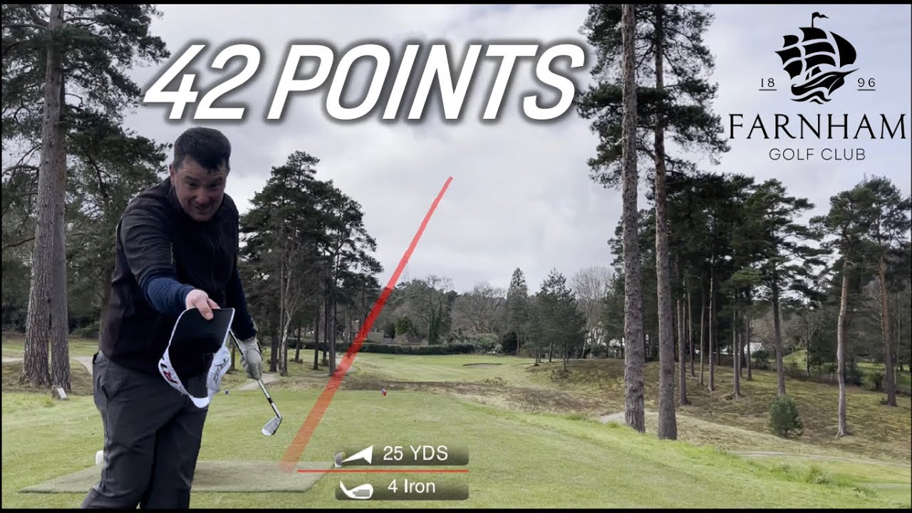 Mid-Handicapper Shoots 42 Points - EVERY SHOT Breaking 85 at Farnham Golf Club
