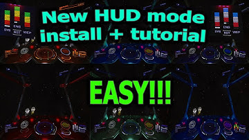 Elite Dangerous NEW HUD color mode 2020 tutorial / install