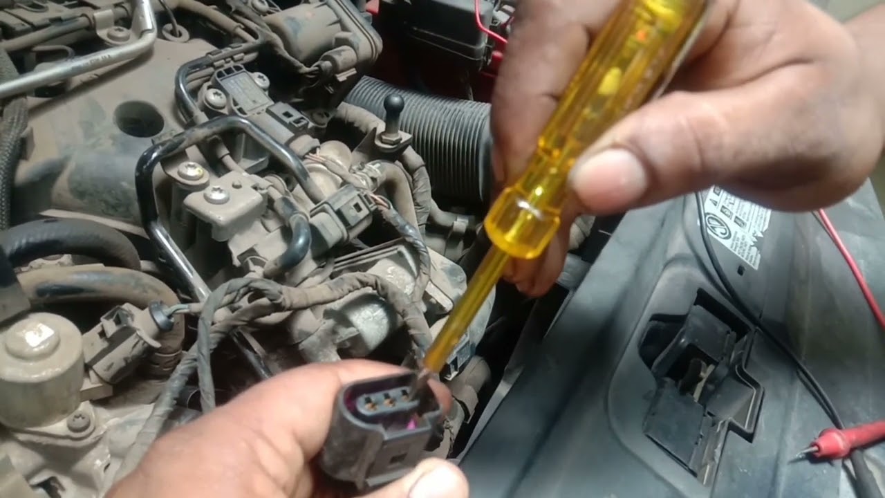 VW long starting problem p034100 camshaft position sensor circuit range ...