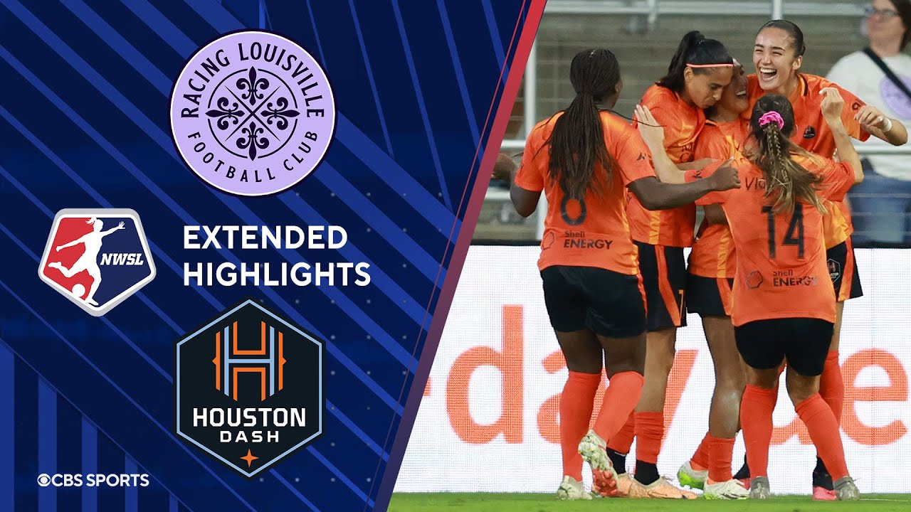 Racing Louisville FC vs. Houston Dash: Extended Highlights | NWSL | CBS Sports Attacking Third ...