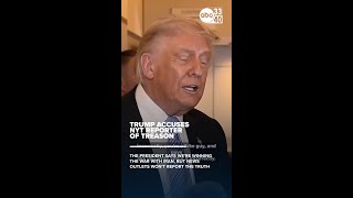 Trump accuses NYT reporter of treason