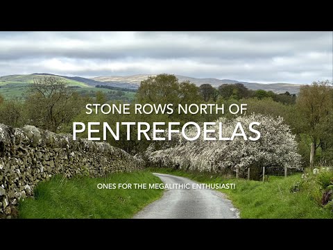 Bronze Age Stone Rows north of Pentrefoelas