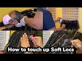 HOW TO TOUCH UP 36” SOFT LOCS‼️