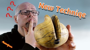 New Woodturning Technique Discovered? - The Weirdest Shape Ever