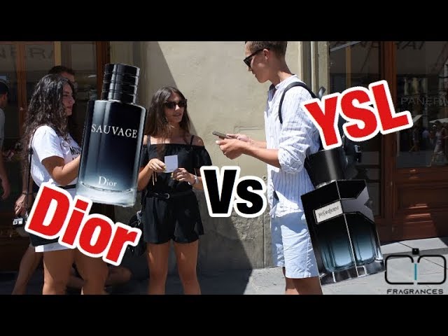 Yves Saint Laurent Y edp vs Dior 