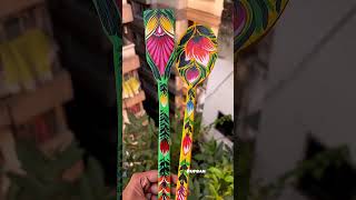 Rikshaw Painted Wooden Spoon