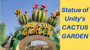 CACTUS GARDEN II WORLD TALLEST STATUE II STATUE OF UNITY BEST PLACE II HOW TO REACH CACTUS GARDEN II