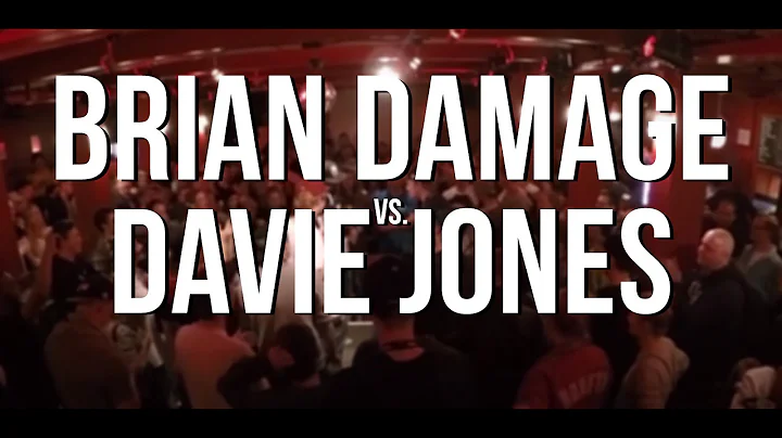 Brian Damage vs Davie Jones // DLTLLY RapBattle (L...
