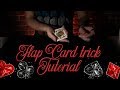 Flap card // card trick // tutorial
