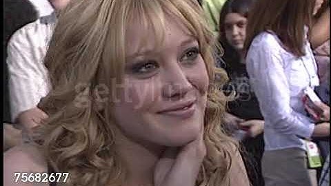 Hilary Duff at the Premiere for the Lizzie McGuire Movie