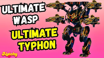 WR Test Server: New Ultimate Typhon + Ultimate Wasp & OP Tulumbas! War Robots Gameplay