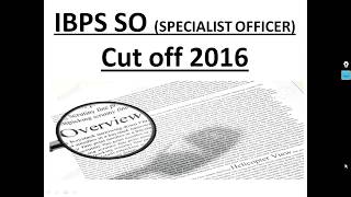 IBPS SPECIALIST OFFICER NOTIFICATION OUT- PREVIOUS YEAR CUT OFF AND STRATEGY screenshot 4