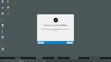 วิธีติดตั้ง Thonny