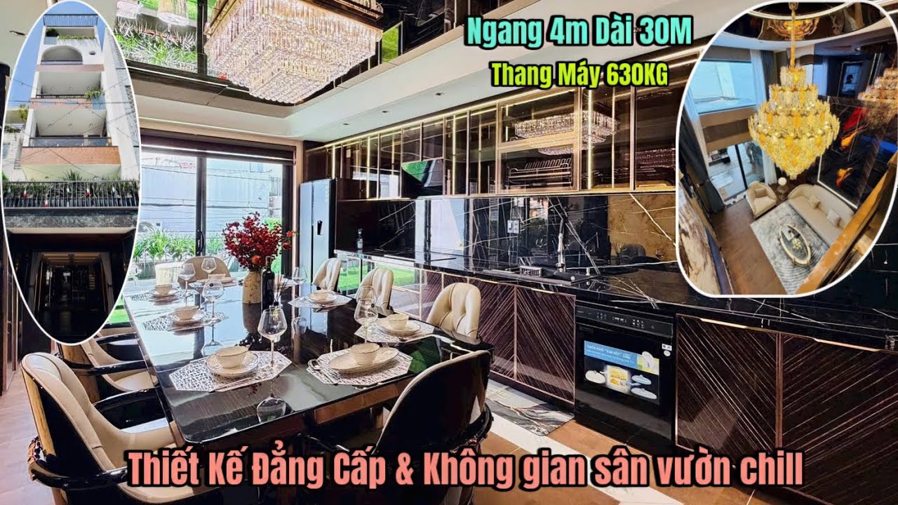 Bán Siêu Phẩm Nhà Phố Thiết Kế Đẳng Cấp có Thang Máy Đường Phạm Văn Chiêu - Phường 09 - Quận Gò Vấp 