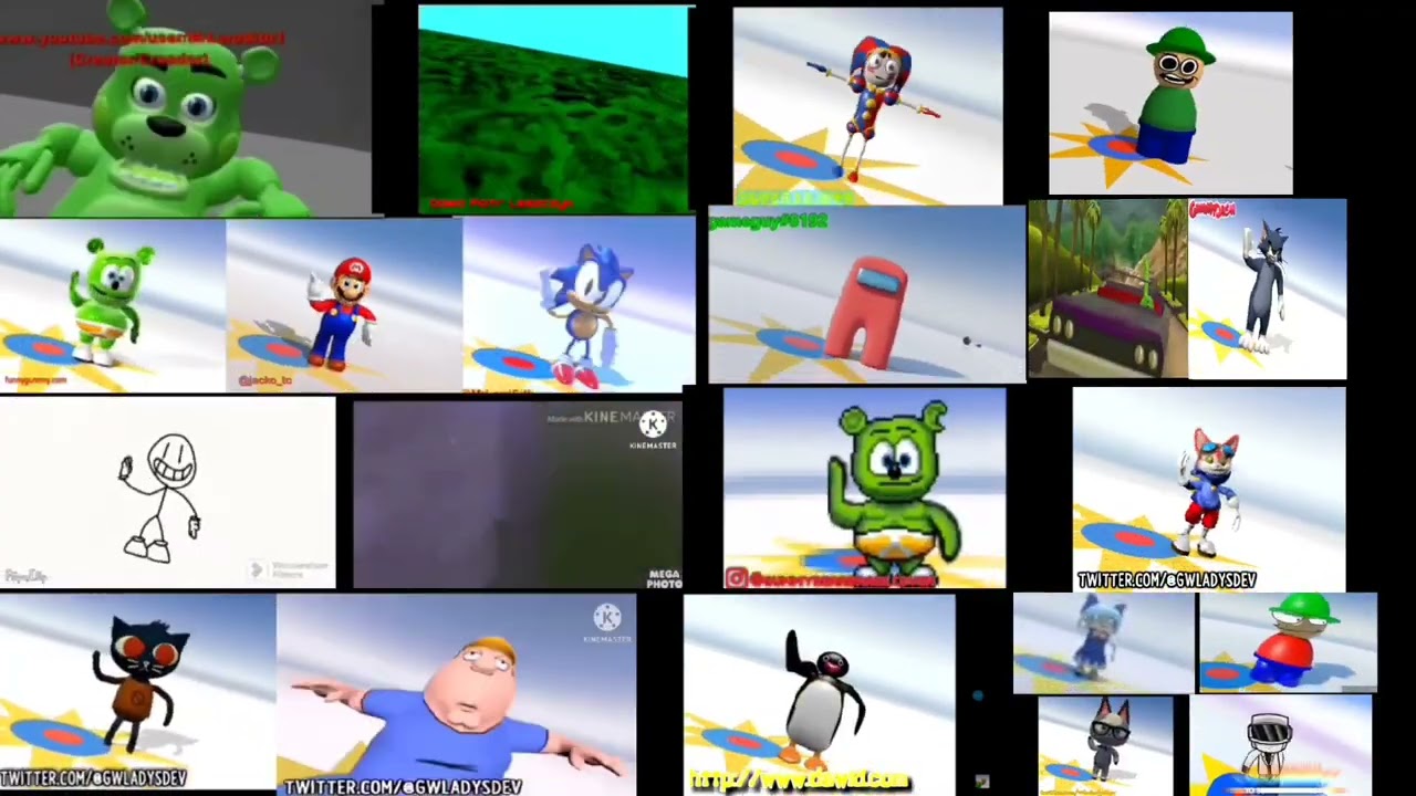 Gummy bear and other versión Gummy bears