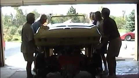 Jerry 1967 Corvette Body Install