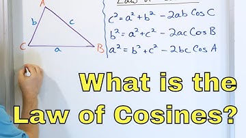 Law of Cosines - Formula, Examples & Proof - [2-20-4]