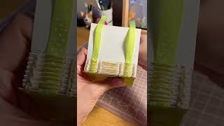 Bookbinding Stitching Practice | Handmade Notebook