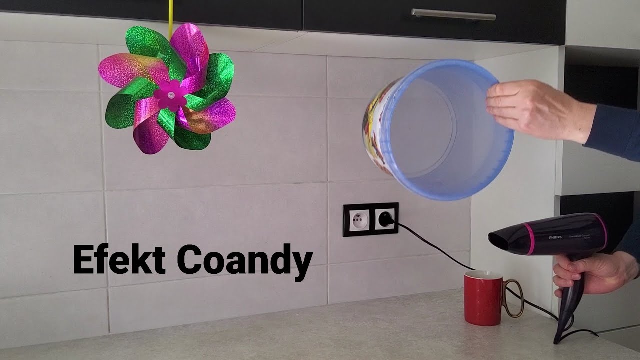 Efekt Coandy (Coanda effect) YouTube