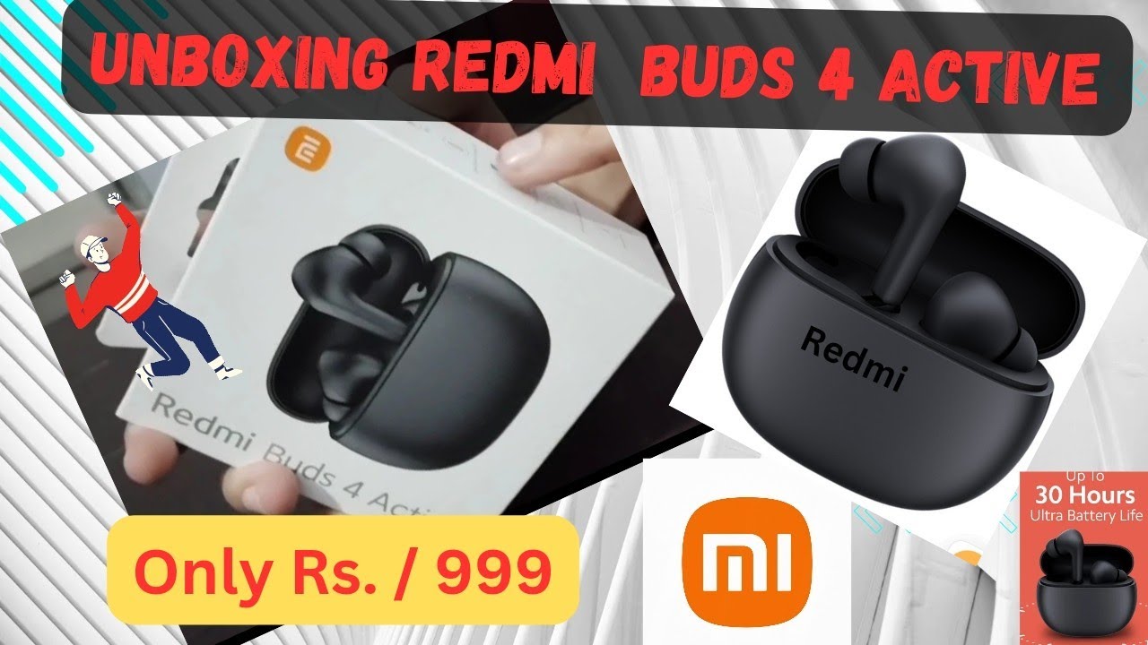 Redmi Buds 4 Active review 🚀, At Rs 1,199/- Only