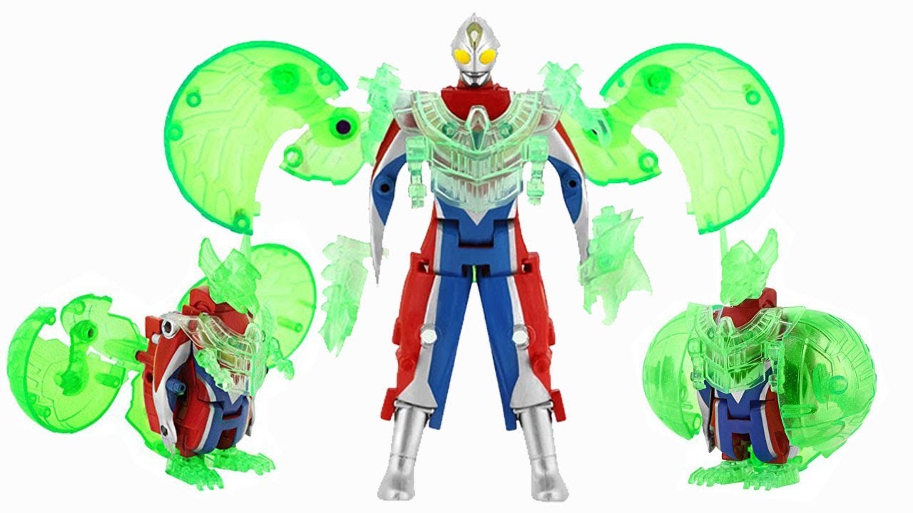 ウルトラマンドラゴン ウルトラマンダイナ変形おもちゃ Ultraman Dyna Ultra Egg Dragon Transform Toy Unboxing Review Youtube