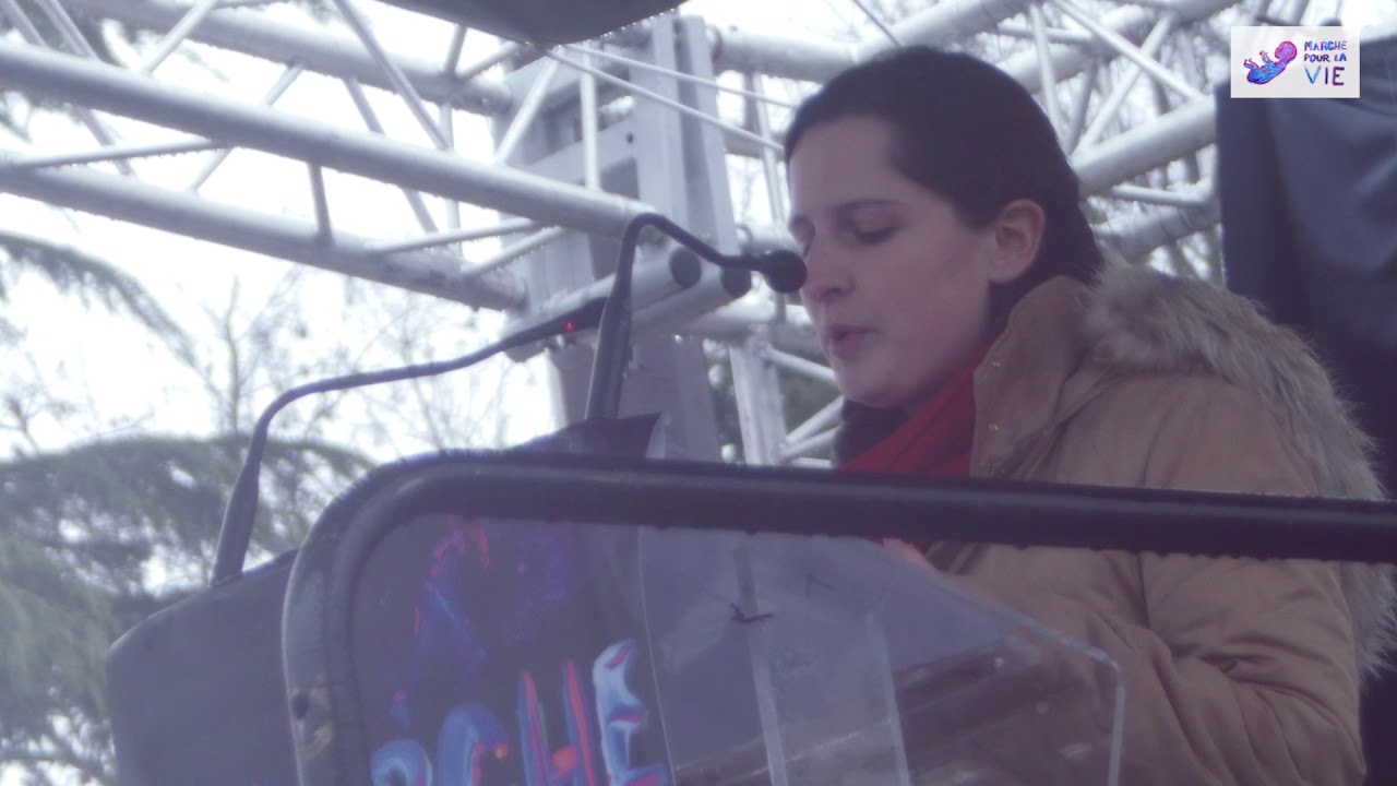 Marche pour la vie 2018 : discours de Victoire de Gubernatis