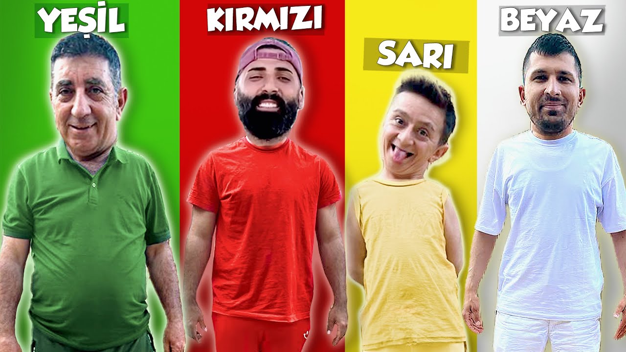 24 SAAT BOYUNCA TEK RENK CHALLENGE 🌈  @SefaKndr @emregull