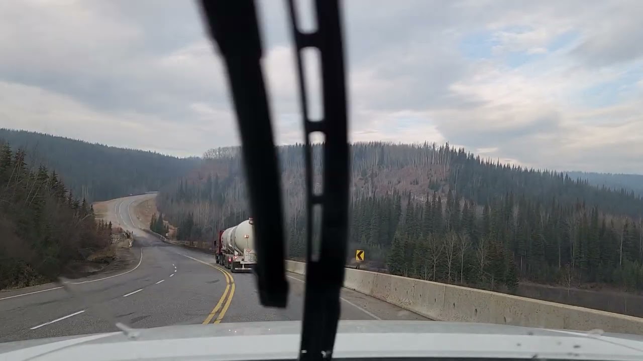 Sikanni River Bridge crossing. Oct 2022