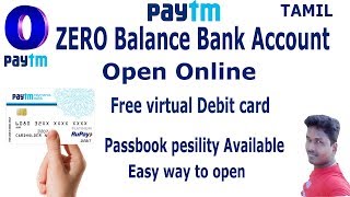 Open zero balance saving a/c in paytm bank | payments friends this
videos explained for how to account through onli...