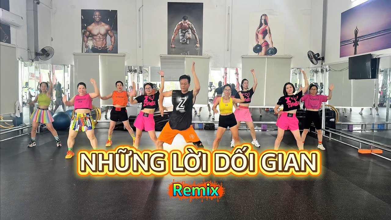 (ZUMBA) Những lời dối gian remix/ Team Zumba Việt Anh Vân Đồn/ Choreography by Duy Manh 🇻🇳