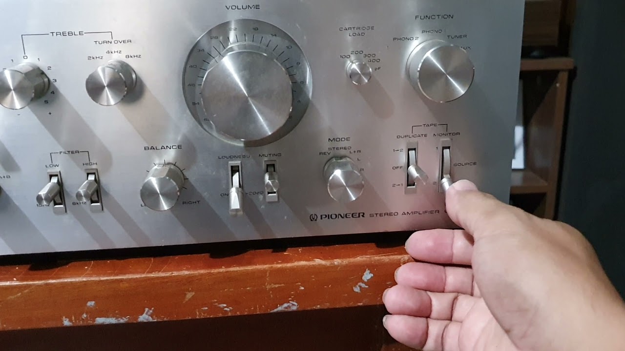 Pioneer sa-8800II (1976) - YouTube