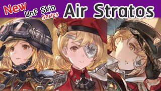[GBF] NEW UnF Outfits Air Stratos series Skill,CA,TA Animate ( Showcase Ver.)【グラブル】