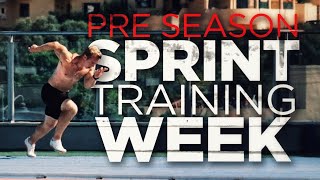 Elite Pre-Season Sprint Training Week