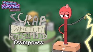 My Singing Monsters: Unreal Uprise - Owmpoww (Scrap Sanctum REASSEMBLED)
me when i go out of order
——————————————————
Name: Owmpoww
Class: Unreals
Element: Power
Gender: Male (he/him)
Sound: Lightning strike SFX
Loops used:
- Boomer FX 09
- Boomer FX 11
- Boomer FX 16
(all come from GarageBand for iOS)
Bio: Owmpoww is your typical run-of-the-mill Mon just trying to make it in life. Theres just one problem though: hes got anger issues. He gets upset very easily, even taking it out on other Monsters on occasion. Owmpoww has since learned to channel his emotions through song, releasing his anger in the form of an energy bolt that strikes the ground. Still, despite his aggressive nature, he does seem to have a bit of a soft spot for a certain sharp plant girl...
Market price: 250 Coins
Name origin: Ohm + Pow
Codename: ur_e_didsomebodysayboom
2/18
——————————————————
Fan kit: https://drive.google.com/drive/folders/1-G3kNtrEBuI6_Z8EBrD4uFLeba5WFuZ3
Friend code (mobile): T49Z-JW5S-BYDD-ML
Friend code (DOF): F8MSAPBL
Portions of the materials used are trademarks and/or copyrighted works of Big Blue Bubble. All rights reserved by Big Blue Bubble. This material is not official and is not endorsed by Big Blue Bubble. My Singing Monsters: Unreal Uprise - Owmpoww (Scrap Sanctum REASSEMBLED)