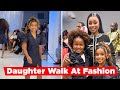 Blac Chyna Daughter Dream Kardashian STRUTS Down Runway At Fashion Show mp3