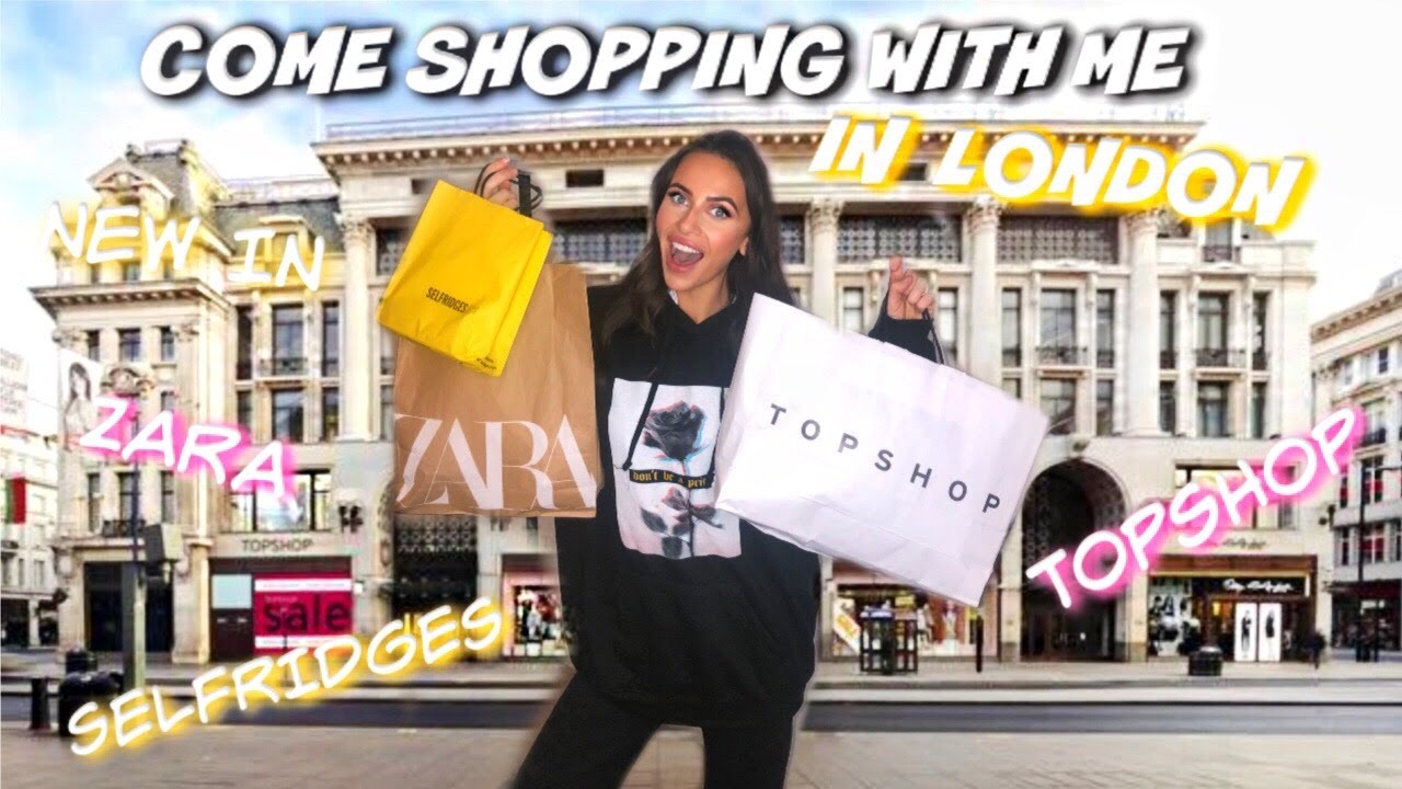 LONDON! ZARA, TOPSHOP, SELFRIDGES HAUL 