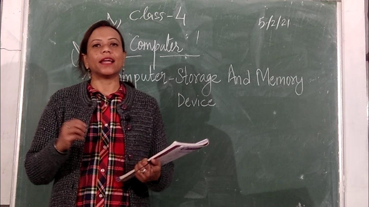 Class 4 Computer Chapter 1 Storage And Memory Device Part 1 Data