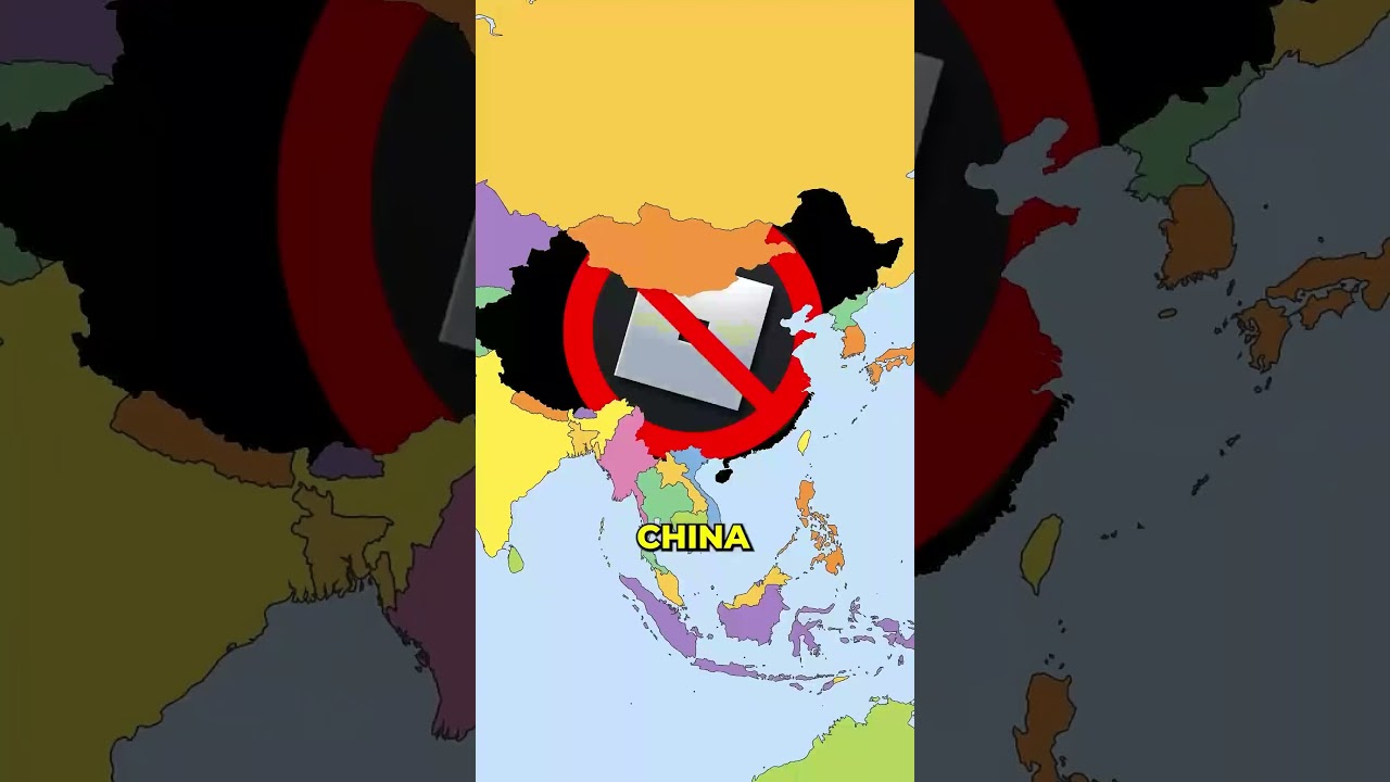 These 6 Countries Banned ROBLOX! #geography #maps #ban