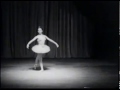 Maria Tallchief in the pizzicato from 'Sylvia' (1951)