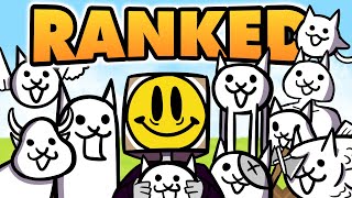 The Battle Cats Normal Cats Ranked