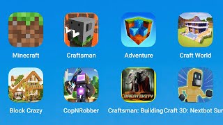 Minecraft, Craftsman, Adventure Craft, Craft World, Block Crazy, CopNRobber, Craftsman Building screenshot 2