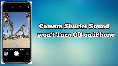 How to Turn Off Camera Shutter Sound on iPhone and Shutter Sound is Heared when Silent Mode is On