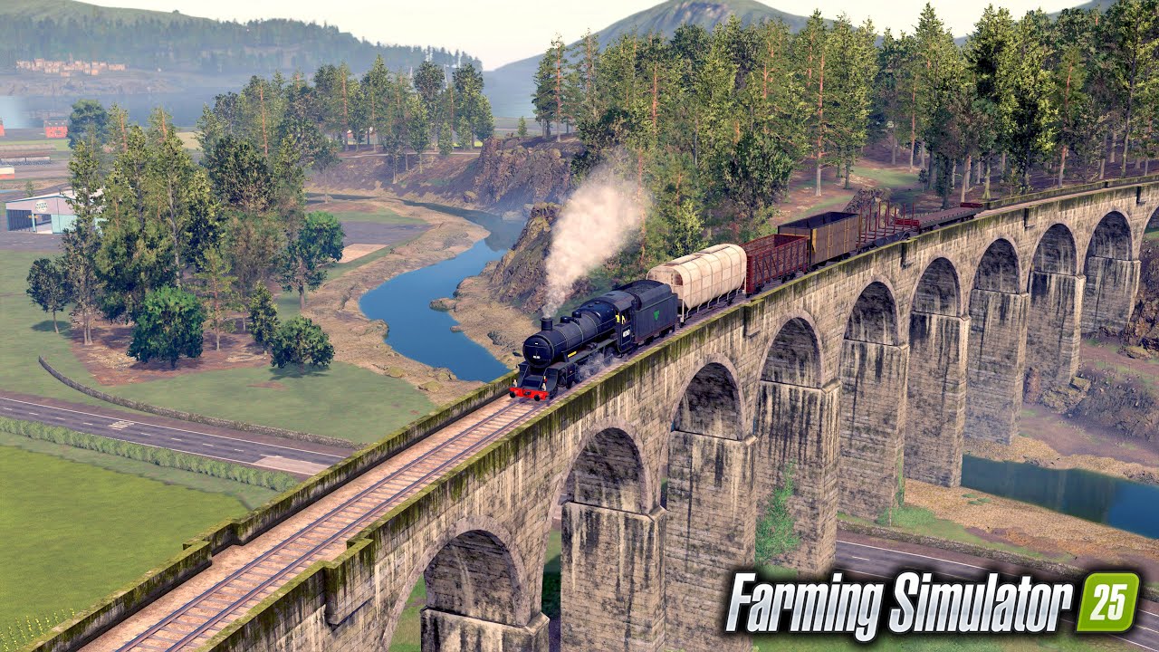 FS25  🚧 Highlands Fishing Expansion - Steam Engine Preview Quick Look 🚧 Farming Simulator 25 Mods