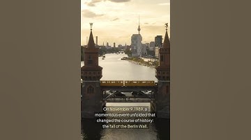 The Day Freedom Reigned: The Fall of the Berlin Wall That Changed the World! #history #education